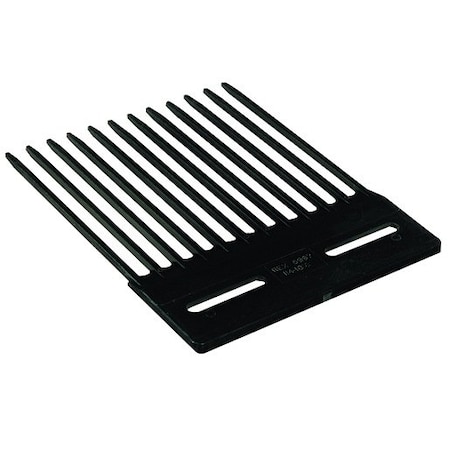 Rexnord Transfer Comb, 6 in. Width X 7.5 in. Length X 2.5 in. Mounting Plate, Nylon 114-1010-1